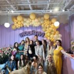 Aly Michalka Instagram – Thank you @babylist & @get_nanit for throwing the baby and me this springtime themed sprinkle! 
We felt so showered with love 💐Feeling very blessed to know these wonderful humans are by my side during this new chapter. I have the most loyal and supportive friends who make me laugh way too hard. What a way to kick off my bday week and Aries season ♈️ You all are truly the best 💜💜💜