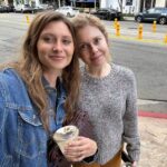Aly Michalka Instagram - A MUCH needed coffee date with my on & off camera buddy @imrosemciver