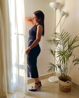 Alyaa Assaf Instagram - Little Black Dress 🖤
Styled by the one and only @nourhannewhity ♥️
Hair @ebram_khalilll @alsagheersalons 
Makeup💄 by me