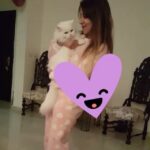 Alyaa Assaf Instagram - 😻❤️#actress #actresslife #pet #cat #love #happines #home #dance #beauty #natural #beingme