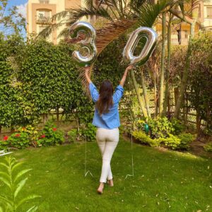 Alyaa Assaf Instagram - 13 going on 30 🤍 Thank you, everyone, for the lovely birthday wishes. The years have gone by so fast, and God has blessed me with a wonderful family and friends ... i love u all 😍😘 📸 by @menah.ha