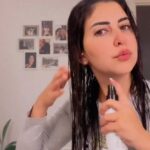 Alyaa Assaf Instagram – And finally my Night routine🥰 
 
Products used :
1. @revlon unique one hair treatment (my all time favorite😍)
2. @dm_balea Langhaar Mädchen Haaröl intense repair.
3. @lorealparis Hyaluron Expert sheet mask and eye serum.
4. @vichylaboratoires Liftactiv collagen specialist.
