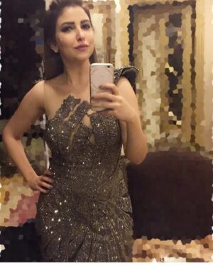Alyaa Assaf Instagram - A real woman is whoever she wants to be 😉 thank u @hanyelbehairycouture 😍