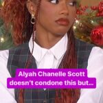 Alyah Chanelle Scott Instagram – Have you ever gone through your partner’s phone?📱 #relationships #receipts #sneaky #investigating
