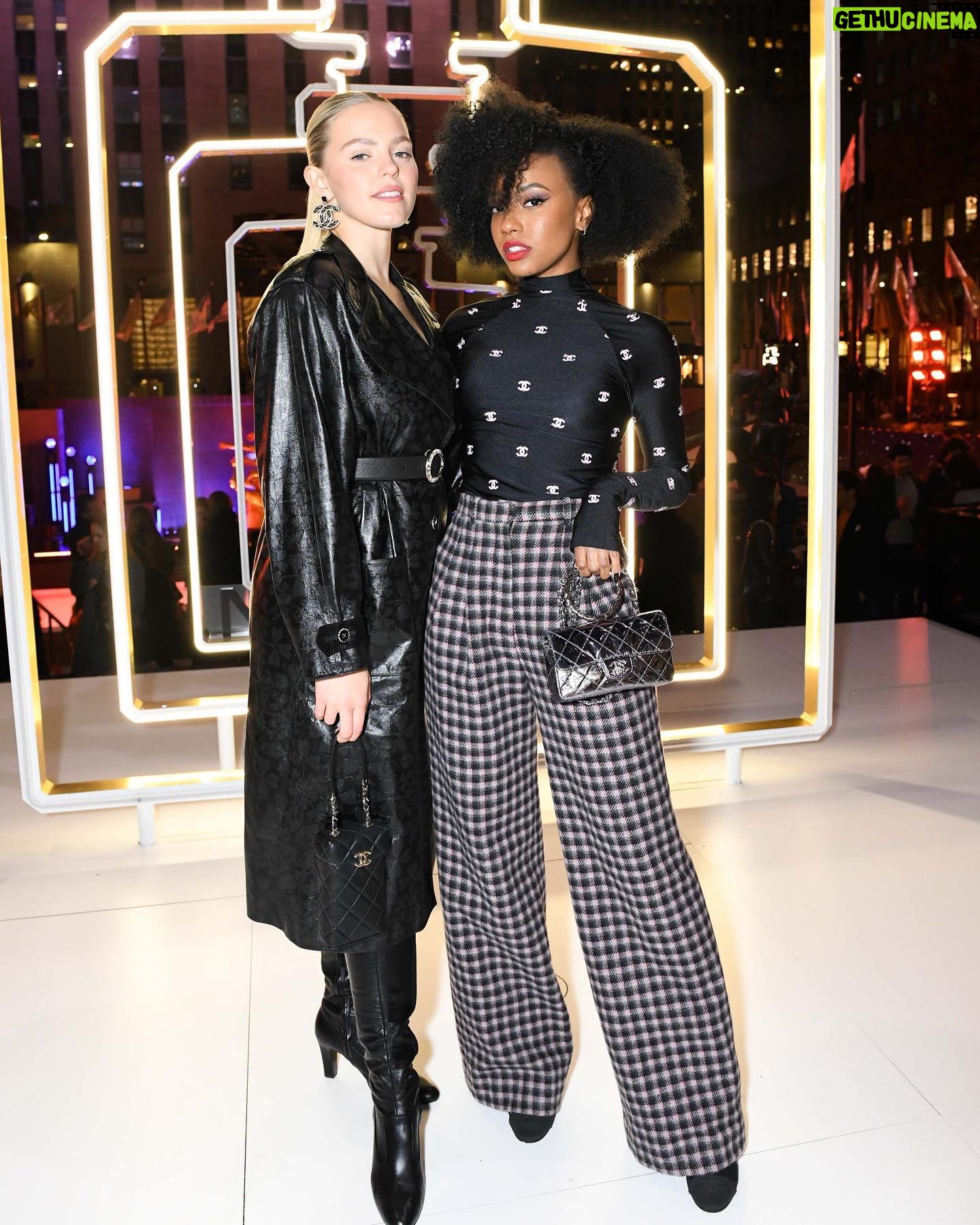 Alyah Chanelle Scott Instagram - thank you, @chanelofficial for having me. ❤️ #n5inthestars