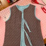Alyah Chanelle Scott Instagram - me and the quilted vest that i made this weekend 🤧