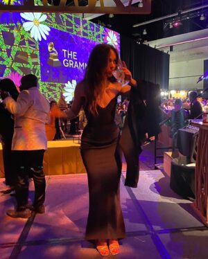 Alyssa Jirrels Instagram - me at the Grammy’s for some reason lol