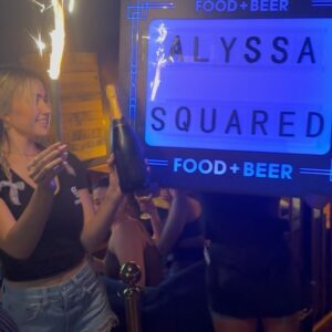 Alyssa Snider Instagram - #alyssasquared 💙 thx @foodand.beer