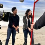 Alyssa Diaz Instagram - Starting Monday feels like…. @mekiacox #bts @therookieabc