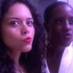 Alyssa Diaz Instagram - That time I ate caviar for the first time with @skyepmarshall @mumgreene for the opening of @allbright #thosewerethedays #trysomethingnew #internationaldanceday