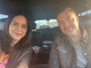 Alyssa Diaz Instagram - BFFs #bts @therookieabc @ebwinter