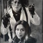 Alyssa Diaz Instagram - Halloween haircut @jrd_hairgod