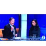 Alyssa Diaz Instagram - @samontv - Sam Rubin was my first ever LIVE tv interview. I was so nervous, having watched him since I was a kid but he was lovely, bubbly and knew how to make the interview fun and energetic. Sweet man! #rip #condolscencestohisfamily