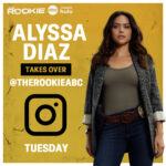 Alyssa Diaz Instagram - Gear up for tomorrow's new episode of #TheRookie with an Instagram takeover from @alydiaz! Make sure to follow along @TheRookieABC 👏