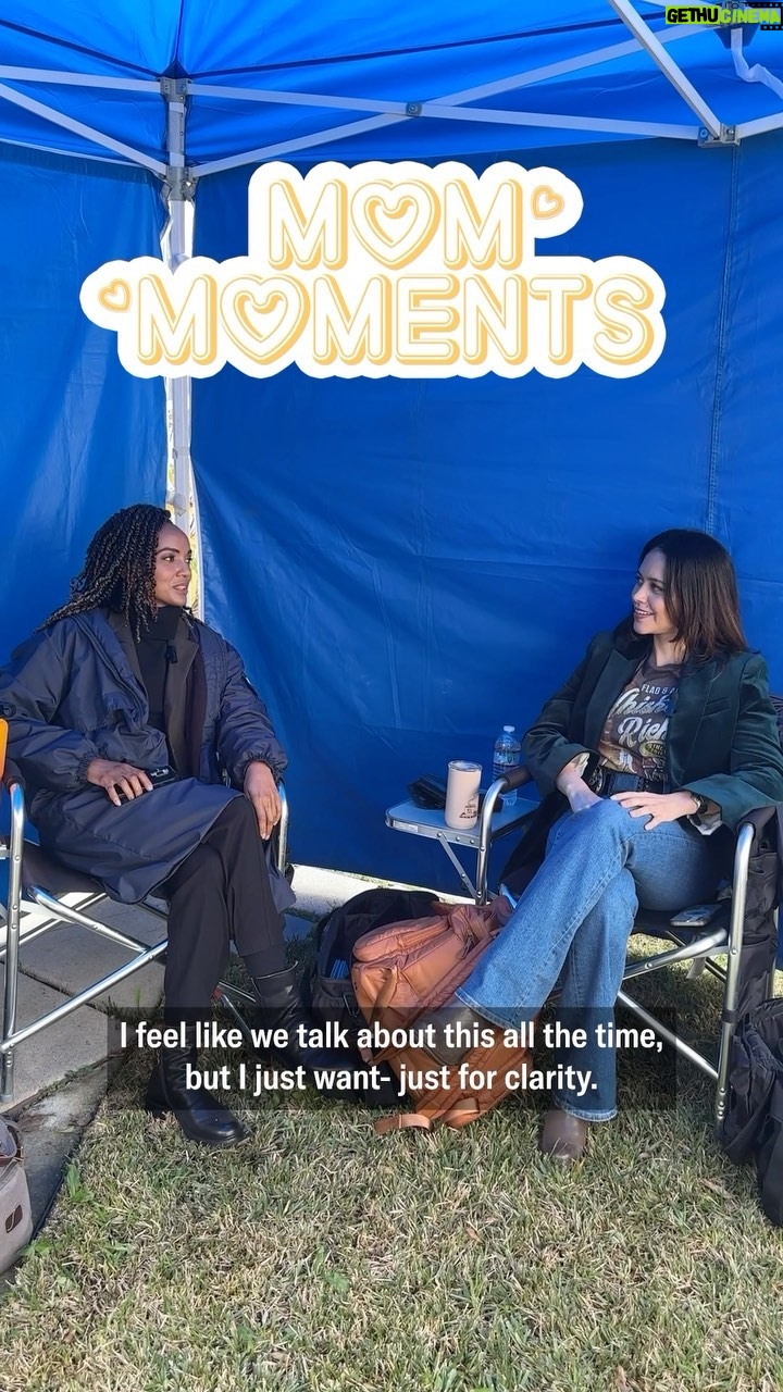 Alyssa Diaz Instagram - @mekiacox and @alydiaz serve up some real talk on sleep for this week’s Mom Moments 🥱 #TheRookie