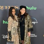 Alyssa Diaz Instagram - Thank you @natgeotv for the invite to the premiere screening of Queens. Showcasing some of the most fiercest queens of the animal kingdom. Narrated by the brilliant @im.angelabassett and filmed by an all female crew it was empowering and breathtaking to watch. It premieres March 4th! Got to hang out with my queens @mekiacox and @aryannepadilha and experience the beautiful Dolby Family Terrance overlooking the city. Styled by @ritaghanimela Makeup by @maycup_ Hair @jrd_hairgod Jewelry @shopmaramcs #natgeoqueens @hulu @disneyplus
