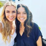 Alyssa Diaz Instagram - Ran into the beautiful and talented @briannabrownkeen @therookieabc #bts So happy to see an old friend on set. It’s always a treat.