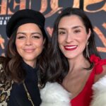 Alyssa Diaz Instagram - Thank you @natgeotv for the invite to the premiere screening of Queens. Showcasing some of the most fiercest queens of the animal kingdom. Narrated by the brilliant @im.angelabassett and filmed by an all female crew it was empowering and breathtaking to watch. It premieres March 4th! Got to hang out with my queens @mekiacox and @aryannepadilha and experience the beautiful Dolby Family Terrance overlooking the city. Styled by @ritaghanimela Makeup by @maycup_ Hair @jrd_hairgod Jewelry @shopmaramcs #natgeoqueens @hulu @disneyplus