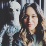 Alyssa Diaz Instagram - Look who visited me on set today @therookieabc