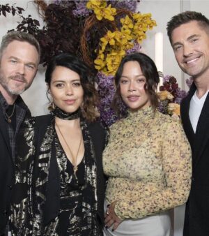 Alyssa Diaz Instagram - Magical time in New York at the upfronts with @therookieabc cast ❤️❤️❤️ excited for season 7!  Fun moments: @hulu asked what fictional world we would live in - I answered Avatar @shawnrashmore said Game of thrones. We both have a desire to fly through the sky on magical creatures! Ha.  @nathanfillion Wookie for a rookie!  Sitting next to my girl @missoneil during the presentation!  Styled head to toe in @bashparis (thank you!) a baddie for a baddie and yes you are all #magic  Creative vision @ritaghanimela jewelry @marascalisejewelry makeup @alexbyrnebeauty hair @brennadmakeup #bashparis #bashmuse