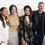 Alyssa Diaz Instagram - Magical time in New York at the upfronts with @therookieabc cast ❤️❤️❤️ excited for season 7! Fun moments: @hulu asked what fictional world we would live in - I answered Avatar @shawnrashmore said Game of thrones. We both have a desire to fly through the sky on magical creatures! Ha. @nathanfillion Wookie for a rookie! Sitting next to my girl @missoneil during the presentation! Styled head to toe in @bashparis (thank you!) a baddie for a baddie and yes you are all #magic Creative vision @ritaghanimela jewelry @marascalisejewelry makeup @alexbyrnebeauty hair @brennadmakeup #bashparis #bashmuse