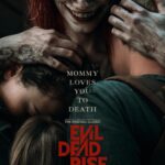Alyssa Sutherland Instagram - Taking a moment of gratitude for being able to make a living doing what I love most…scaring the shit outta ya 😈 #EvilDeadRise only in theaters April 21st! 🍿