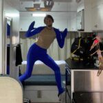 Alyssa Sutherland Instagram - Celebrating our 1 yr anniversary with some never-before-seen BTS! Thanks to all the horror fans out there for all the love ❤️🩸❤️