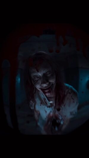 Alyssa Sutherland Instagram - Kid’s gonna need a good therapist. Evil Dead Rise trailer coming TOMORROW!! 🧟‍♀️