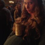 Alyssa Sutherland Instagram - Aslaug; Princess, seer, beer drinker. 📷: @quinlanjonathan #Vikings #Aslaug