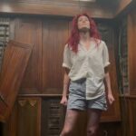 Alyssa Sutherland Instagram - Now playing in theatres (can’t believe I’m saying that) and one I’ll never forget. Go see #EvilDeadRise! And swipe for a fun stunt where I give Tom Cruise a run for his money. (But not really). www.evildeadrisemovie.com