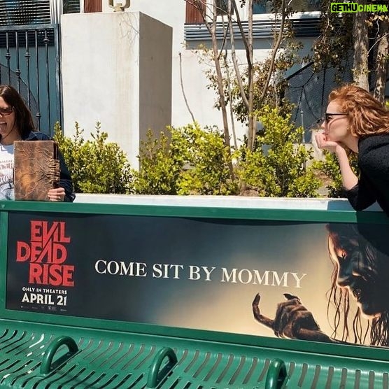 Alyssa Sutherland Instagram - Trauma bonding with my #evildead sisters. We’ll be sending the therapy bills @wbpictures @evildead @therealalyssas @janeclevy