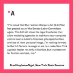 Alyssa Sutherland Instagram – #Repost @modelallianceny
・・・
Happy #WomensHistoryMonth! We’re thrilled that the New York State Senate Labor Committee just passed the #FashionWorkersAct for the third year in a row. Now, the bill can go to the floor for a vote. We’re grateful to our community of fashion workers, advocates, and allies for helping us reach this important milestone, and look forward to working together over the next few months to get the bill over the finish line. 

@bradhoylman @karinesreyes87 @__jessicaramos__ @govkathyhochul