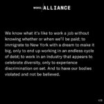Alyssa Sutherland Instagram – I’m proud to serve on the @modelallianceny Worker Council – a collective of models and content creators joining together to make our industry safer not only for ourselves, but also for future generations. Swipe to read our full statement and join our campaign for the #FashionWorkersAct at the link in my bio.
