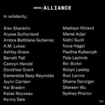 Alyssa Sutherland Instagram – I’m proud to serve on the @modelallianceny Worker Council – a collective of models and content creators joining together to make our industry safer not only for ourselves, but also for future generations. Swipe to read our full statement and join our campaign for the #FashionWorkersAct at the link in my bio.