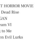 Alyssa Sutherland Instagram – Thanks so much for the recognition, @ccsuperawards! Last year was an exciting one for horror and I’m honored to be in the same conversation as the extraordinarily talented actresses and actors (and Godzilla!) in my categories. 🩷