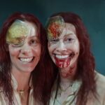 Alyssa Sutherland Instagram - An appreciation post for my incredible stunt double, @tinekerobson. She was instrumental in bringing Ellie to life and deserves oodles of praise! Love you, T!! 😘 #evildeadrise