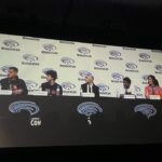 Alyvia Alyn Lind Instagram - @wondercon day 2 with my chucky fam 🔪🩸