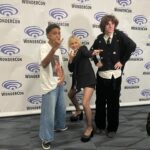 Alyvia Alyn Lind Instagram - @wondercon day 2 with my chucky fam 🔪🩸