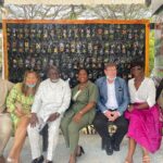 Ama K. Abebrese Instagram - At the launch of @mckingtorchafrica bus shelter project. Accra’s first public bus shelter made from recycled and upcycled plastic waste collected from the streets and beaches of Accra and powered by solar. Located at Dzorwulu Junction traffic lights. Sponsored by @geodrill.gh ✨ #streetsofaccra #sustainability #theshelterprojectaccra