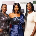 Ama K. Abebrese Instagram - The @ghpropertyexpo Ghana edition. ✨ With the expo co founders @anna.agyekum08 & @victoria_ My outfit: @urban_stitchesgh MUA: @afriyie.a.a Hair: @joshhairandbeauty 📸 @twinsdntbeg