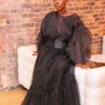 Ama K. Abebrese Instagram - Surely, Goodness and mercy shall follow me. 👑 Host duties for the @glomamauk. Outfit: @mishantygroup MUA: @funmitaiwo_mua 📸 @emmanuelmireku_photography /@mannydoeswine