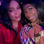 Ama K. Abebrese Instagram - When you meet one of the most iconic actors whom has inspired you, and she is so gracious and such a beautiful person, @im.angelabassett. A true icon. ✨