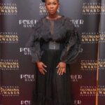 Ama K. Abebrese Instagram - Surely, Goodness and mercy shall follow me. 👑 Host duties for the @glomamauk. Outfit: @mishantygroup MUA: @funmitaiwo_mua 📸 @emmanuelmireku_photography /@mannydoeswine