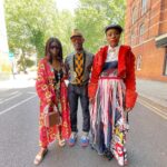 Ama K. Abebrese Instagram - African Luxe ✨ With @marian_kwei and @samson_soboye Wearing @samson_soboye Afrikimono with @ewuraba_bags_gh bag.