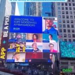 Ama K. Abebrese Instagram - Did somebody say Times Square? The @unmigration Goodwill Ambassadors. Who do you see? 👀 @iomghana @kinaatagh ##iomgoodwillambassador #timessquare