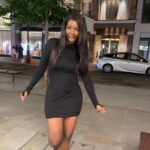 Ama K. Abebrese Instagram - Night Out 🖤