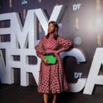 Ama K. Abebrese Instagram - What an amazing night I got to spend at @emyafrica Lagos soirée with my sis @mckinneyhammond. Congratulations to @kojo_soboh and his amazing team. It was lovely to connect with the legendary @mofedamijo ✨ Photo credit: @twinsdntbeg @swagofafricanews