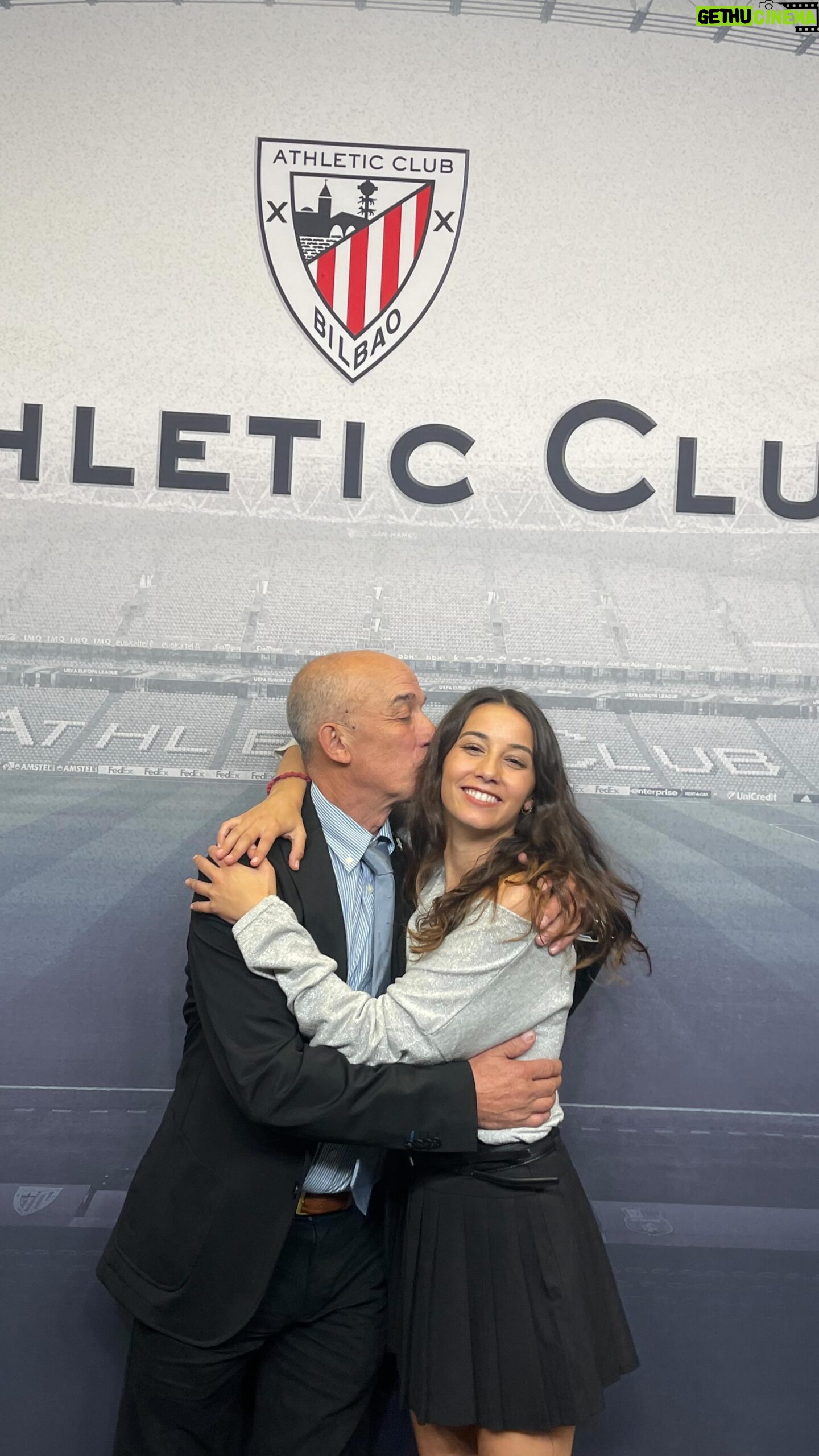 Amaia Aberasturi Instagram - Aitagaz disfrutetan 😃 Partidazo @athleticclub #athletic125