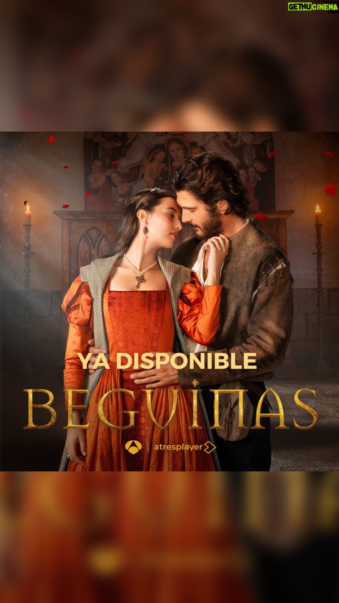 Amaia Aberasturi Instagram - YA DISPONIBLE el primer capítulo de @seriebeguinas a @atresplayer, antes de su ESTRENO en el Prime Time de @antena3com. Cada domingo, un nuevo episodio en la plataforma de Atresmedia TV. 🌟 La ficción, que cuenta con 10 episodios y está protagonizada por @amaiaaberasturi y @yongonluna. 👱♀️ En #Beguinas conoceremos una comunidad de mujeres adelantadas a su tiempo y cuestionadas por el poder. Y nos adentraremos en la historia de dos jóvenes que arriesgarán sus vidas por amor.