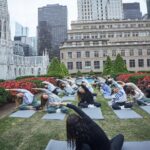Amaia Aberasturi Instagram - Yoga time with @stradivarius 🧘‍♀️ ♥️ #stradilooks #TheUnseenNYC #ad